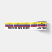 Vlag van Ecuador Lint (Voorkant)