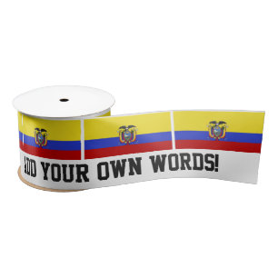 Vlag van Ecuador Lint