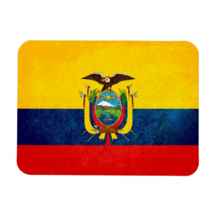 Vlag van Ecuador Magneet