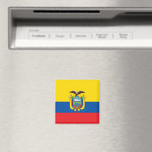 Vlag van Ecuador Magneet (Insitu (Vaatwasser))
