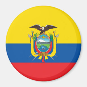 Vlag van Ecuador Magneet