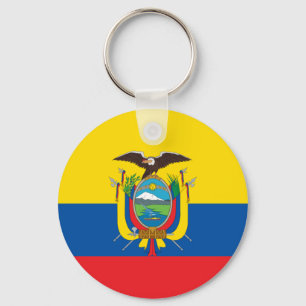 Vlag van Ecuador-Sleutelhanger Sleutelhanger