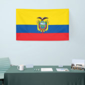 Vlag van Ecuador Spandoek (Beurs)