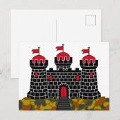 Vlag van Edinburgh - SCOTLAND Briefkaart (Voorkant / Achterkant)