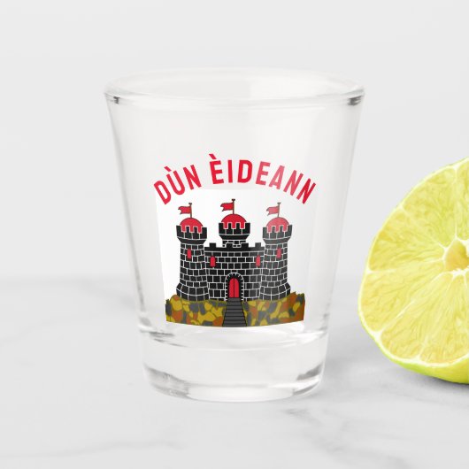 Vlag van Edinburgh - SCOTLAND Shot Glas (Voorkant)