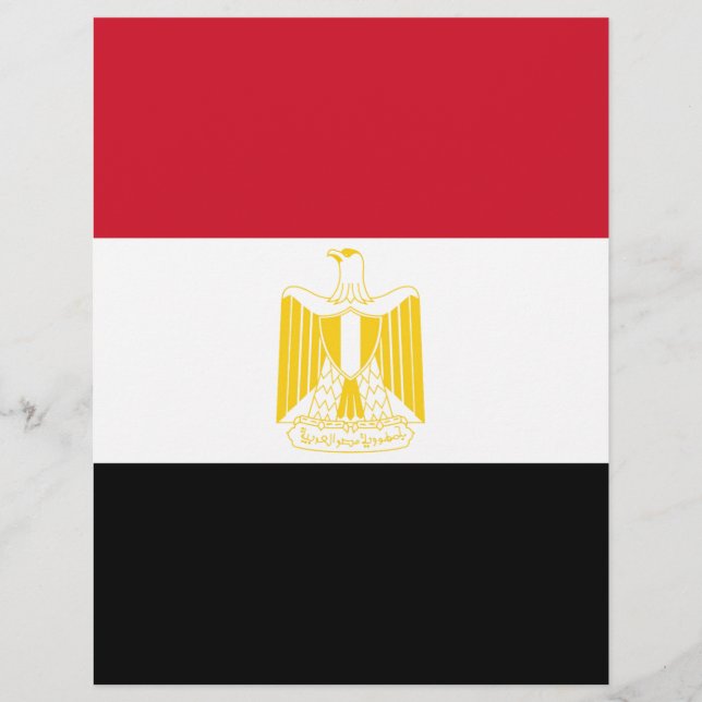 Vlag van Egypte (Voorkant)