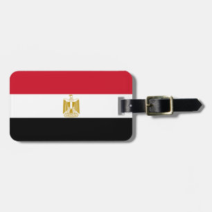Vlag van Egypte Bagagelabel