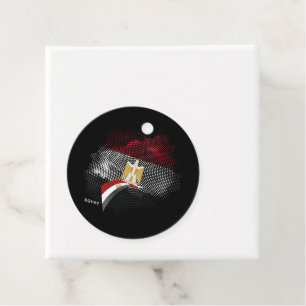 Vlag van Egypte Bedankjes Labels