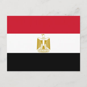 Vlag van Egypte Briefkaart