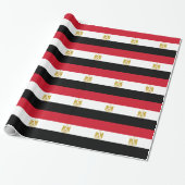 Vlag van Egypte Cadeaupapier (Uitgerold)