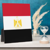 Vlag van Egypte Fotoplaat (Zijkant)