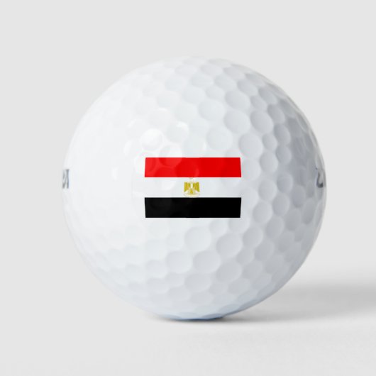 Vlag van Egypte Golfballen (Voorkant)