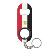 Vlag van Egypte Mini Flessenopener (Achterkant)