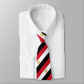 Vlag van Egypte Stropdas (Gebonden)