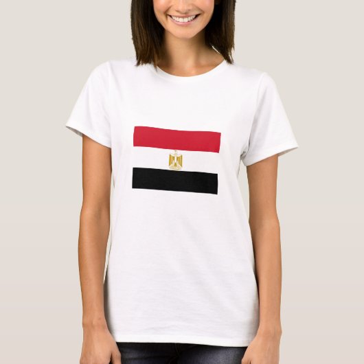 Vlag van Egypte T-shirt (Voorkant)