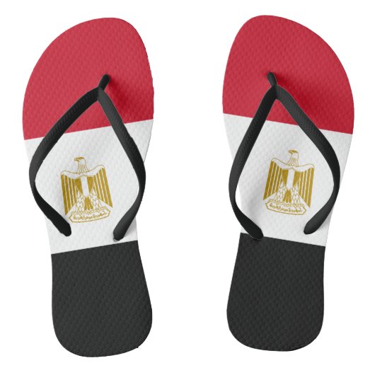 Vlag van Egypte Teenslippers (Voetbed)