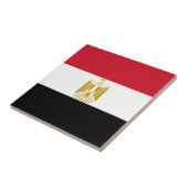 Vlag van Egypte Tegeltje (Zijkant)