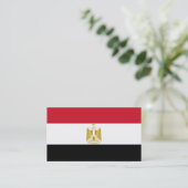 Vlag van Egyptische Visitekaartjes (Staand voorkant)