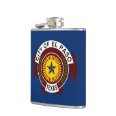 Vlag van El Paso, Texas Flask Heupfles (Links)