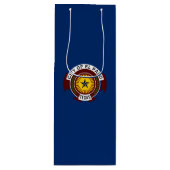 Vlag van El Paso, Texas Wine Gift Bag Wijn Cadeautas (Voorkant)