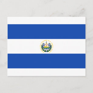 Vlag van El Salvador - Bandera de El Salvador Briefkaart