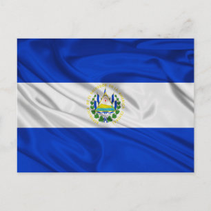 Vlag van El Salvador Briefkaart