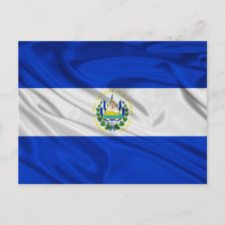 Vlag van El Salvador Briefkaart