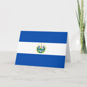 Vlag van El Salvador Kaart