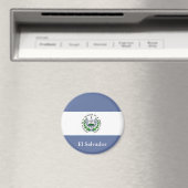 Vlag van El Salvador Magnet Magneet (Insitu (Vaatwasser))