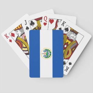 Vlag van El Salvador Pokerkaarten