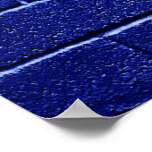 Vlag van El Salvador Poster (Hoek)