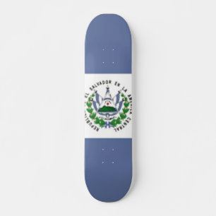 Vlag van El Salvador Skateboard