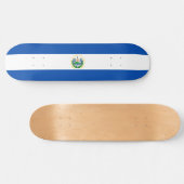 Vlag van El Salvador Skateboard (Horizontaal)