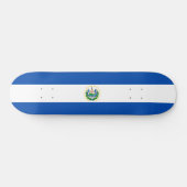 Vlag van El Salvador Skateboard (Horizontaal)