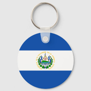 Vlag van El Salvador Sleutelhanger