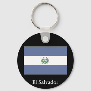 Vlag van El Salvador-Sleutelhanger Sleutelhanger