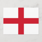 Vlag van Engeland Briefkaart (Voorkant)