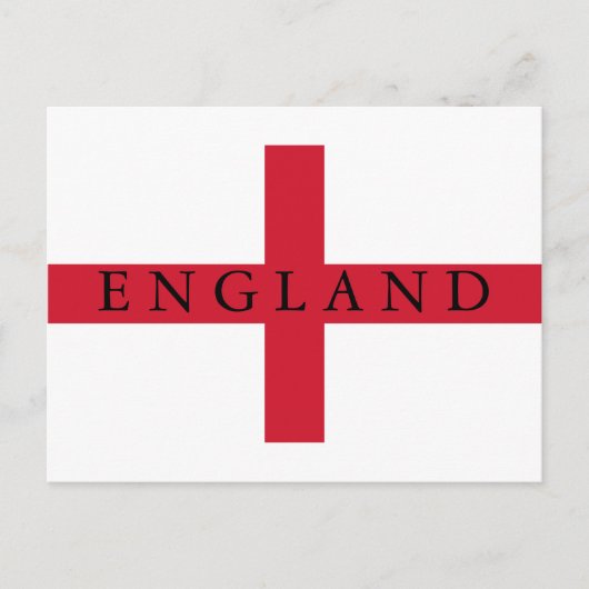 Vlag van Engeland Briefkaart (Voorkant)