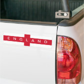 Vlag van Engeland bumpersticker (Op Truck)
