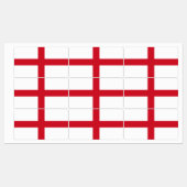 Vlag van Engeland Labels (Vel)