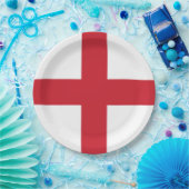 Vlag van Engeland Papieren Bordje (Feest)