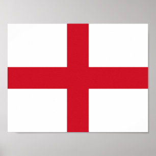 Vlag van Engeland Poster