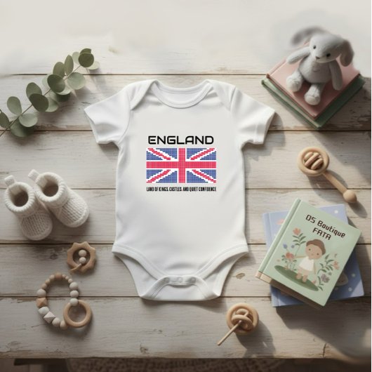 Vlag van Engeland Romper