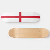 Vlag van Engeland Skateboard (Horizontaal)