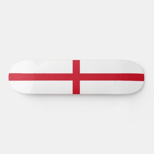 Vlag van Engeland Skateboard (Horizontaal)