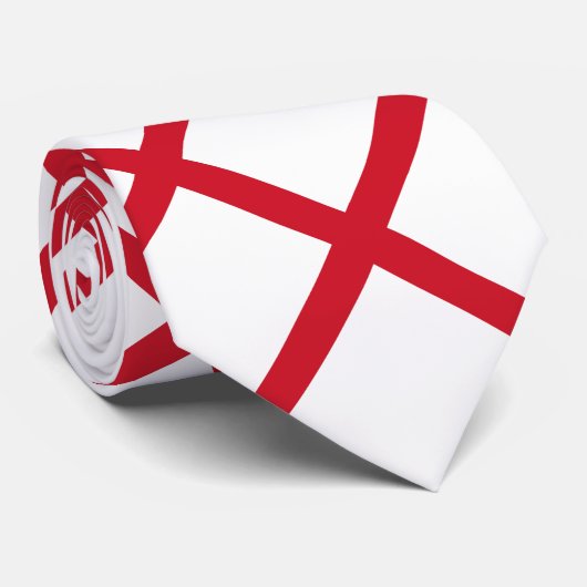 Vlag van Engeland Stropdas (Opgerold)