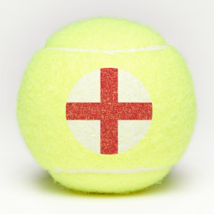 Vlag van Engeland Tennisballen