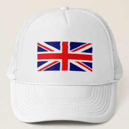 Vlag van Engeland Trucker Pet
