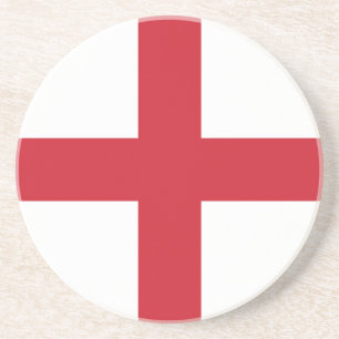 Vlag van Engeland Zandsteen Onderzetter
