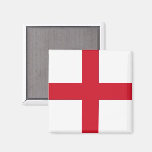 Vlag van England Magnet Magneet (Voorkant / Achterkant)